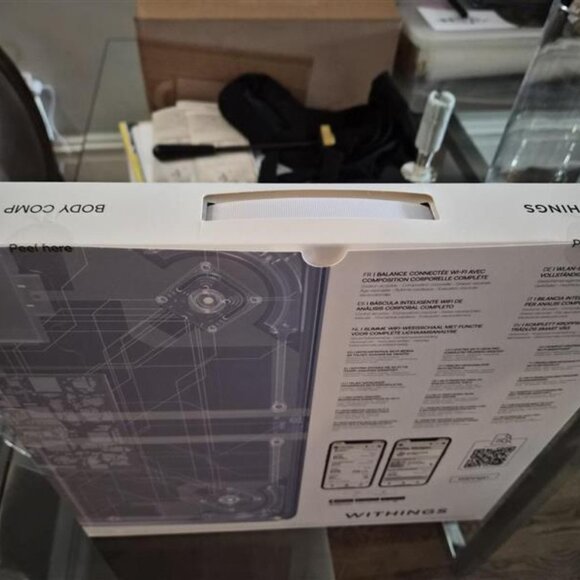 NEW Withings Body Comp Smart Scale – Body Composition + Cardiovascular Readings - Picture 3 of 3